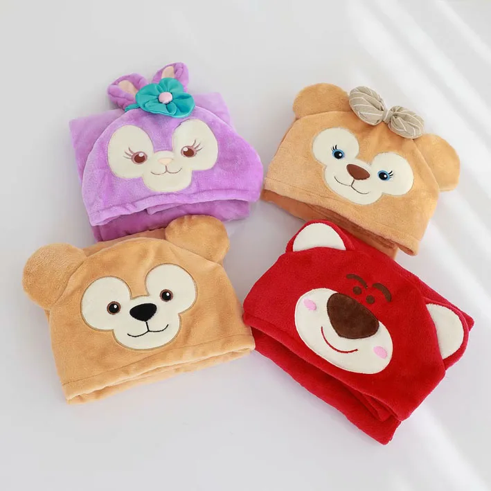 1 шт. 115 см Duffy Shirley Stella bear палантин шаль маленький коралловый бархат кондиционер
