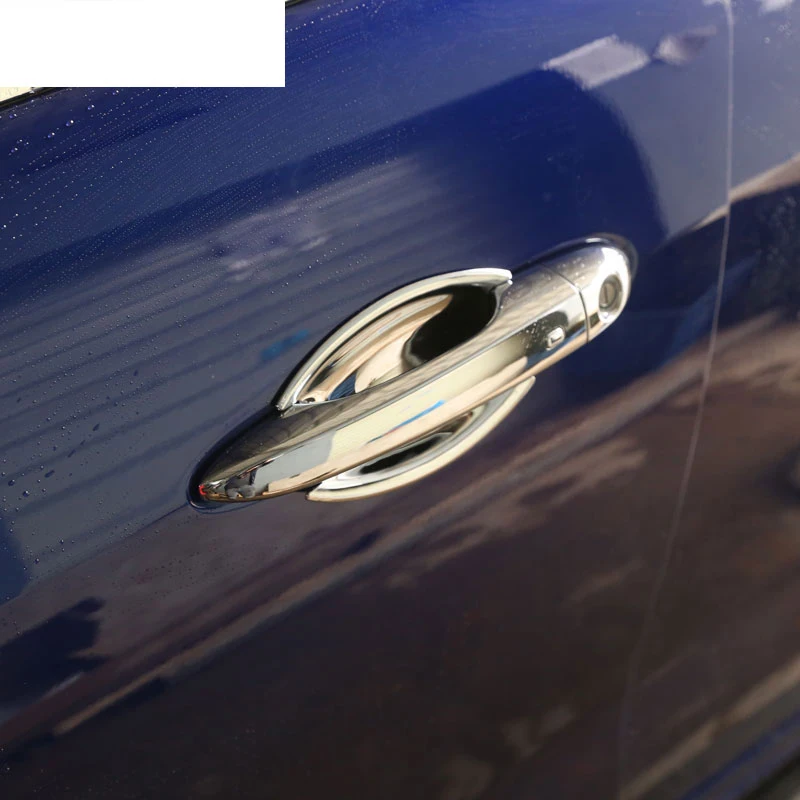 For Maserati Levante 2016 Car-Styling ABS Exterior ABS Polish Door Bowl Cover Trim Bright Color Auto Parts 4Pcs/set For Maserati Levante 2016 Car-Styling ABS Exterior ABS Polish Door Bowl Cover Trim Bright Color Auto Parts 4Pcs/set