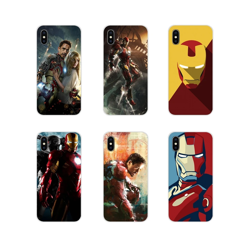 Железный человек Тони Старк для Motorola Moto X4 E4 E5 G5 G5S G6 Z Z2 Z3 G G2 G3 C Play Plus Аксессуары