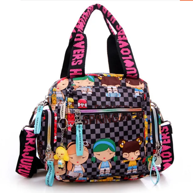 Us 11 98 49 Off New Harajuku Doll Waterproof Nylon Handbag Las Bag One Shoulder Cross Body Bags Handbags Mom In From Luggage