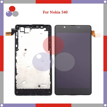 

10pcs/lot 5.0'' For Microsoft Nokia Lumia N540 LCD Digitizer Assembly Touch Screen Digitizer Assembly Replacement Parts