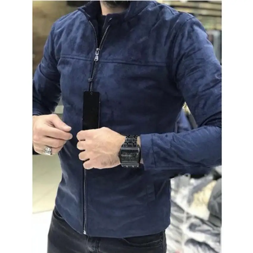 New Arrived Stylish jacket men overcoat Streetwear Men's Jacket Long sleeve outwear Solid Stand Collar stitching jacket Clothes New Arrived Stylish jacket men overcoat Streetwear Men's Jacket Long sleeve outwear Solid Stand Collar stitching jacket Clothes