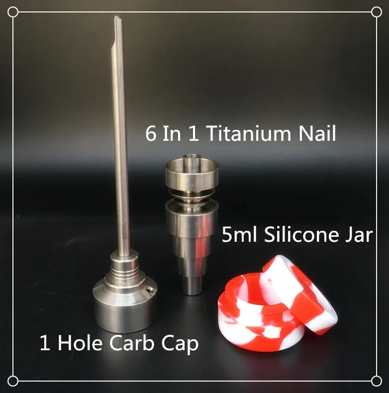 Universal Domeless Titanium Nail Fits 14mm,18mm and 19mm Adjustable