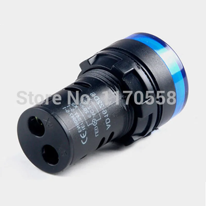 Купить 10 шт./лот ad16-22 ac220v из светодиодов индикатор света сигнала ...