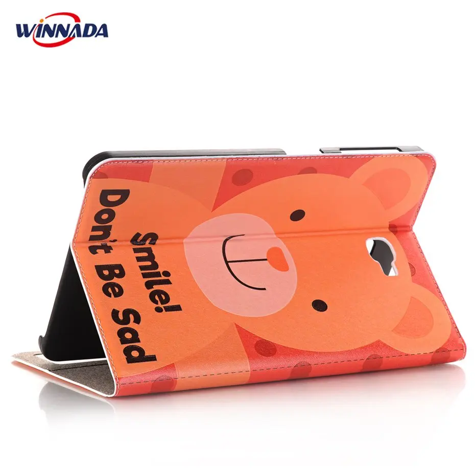 

For Samsung Galaxy Tab A6 10.1 2016 T585 T580 SM-T585 T580N case PU leather protective Smart cover for kids