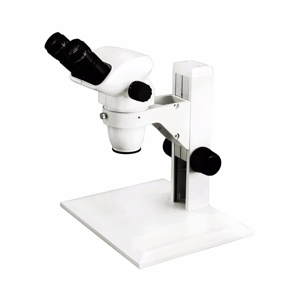 6.7X 45X Stereo Zoom Binocular Microscope with Big Plat Base to Observein Microscopes from