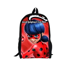 2017 neue Schultaschen Rucksack Kinder Schultaschen Für Jugendliche Jungen & Mädchen Miraculous Marienkäfer und Katze Noir Schulbuchtasche kinder