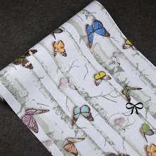 Обои самоклеющиеся 0,45*10 м 3D стерео лес Бабочка узор для кухни водонепроницаемые настенные наклейки обои для стен