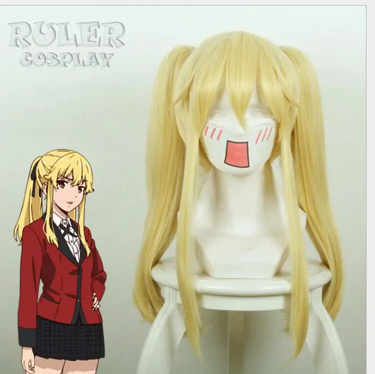Парики для косплея Kakegurui Saotome Meari парики Хэллоуина вечеринки сцены игры