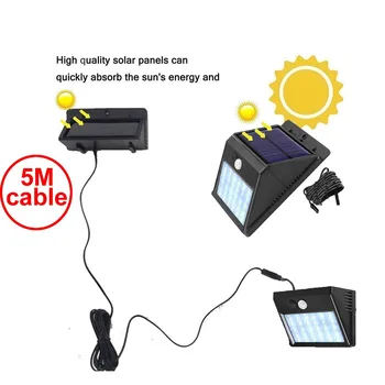 

solar light lamp llampara colgante wall lights lampshade lampy sufitowe plafonnier led par moderne 30 leds stirnlampe flash home