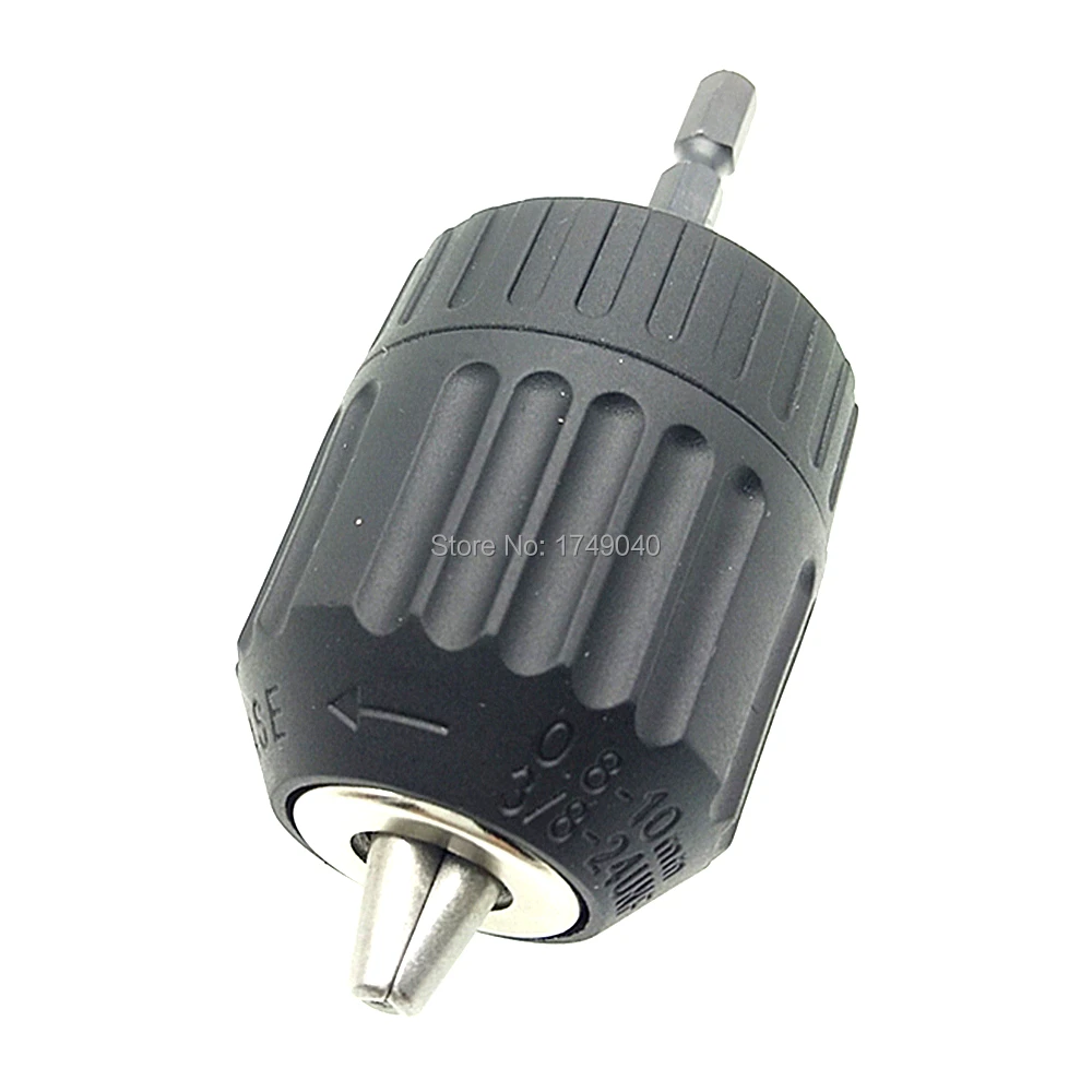 Зажимной патрон с шестигранным хвостовиком 0 8 дюйма 10 мм|chuck keyless|drill chuck keylessdrill |
