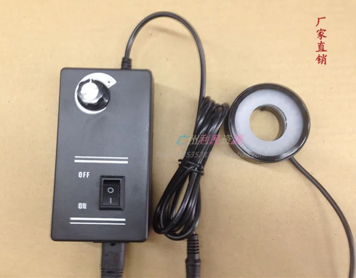 

Adjustable Visual Light Source Microscope Illuminator LED Ring Light Source 25mm Inner Dia LED Lights Infrared 850nm 940nm 220V