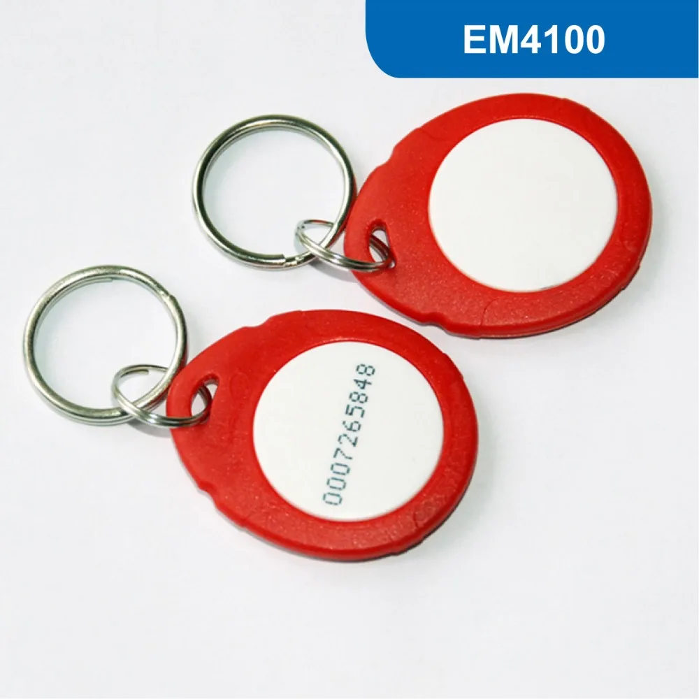 

NO. 6 RFID Key Tag, RFID Key Fob for access control, RFID Tag RFID Smart Card  125KHZ  EM4100  Chip free shipping