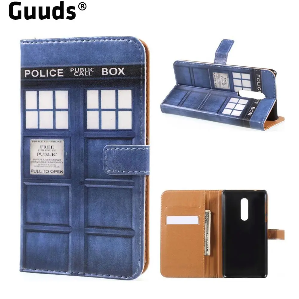 GUUDS for Mi Xiaomi Redmi Note 4X Rice Phone Cover Bag Coque Cases Leather Wallet Case FREE SHIPPING | Мобильные телефоны и