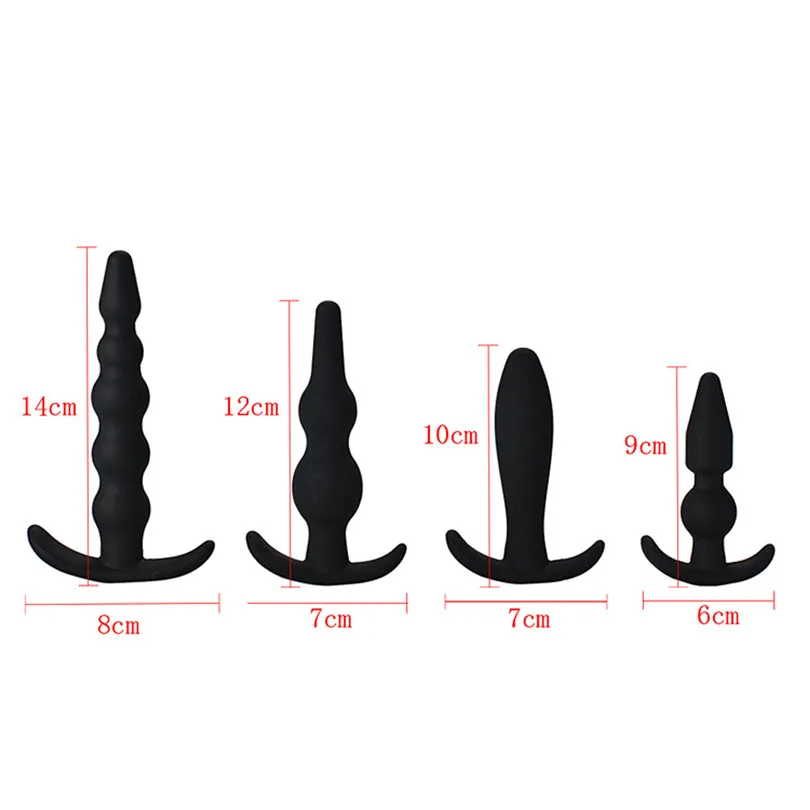 Anal Sex Toys Waterproof Super Stimulation Silicone G-Spot Butt Plugs Butt Anal Play Massage Plug Sexy Love Toys   (11)