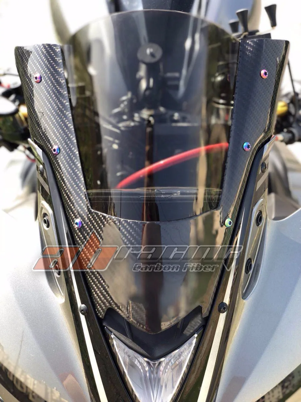 Мотоцикл ветер дефлекторы Ветер щит лобового стекла с углеродного волокна для Yamaha R3