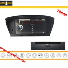 Para BMW 630i 630Ci 635d 645Ci 650i M6 2004 ~ 2010-Car Tela HD DVD Player de Navegação GPS CD Rádio Estéreo Projeto Original sistema