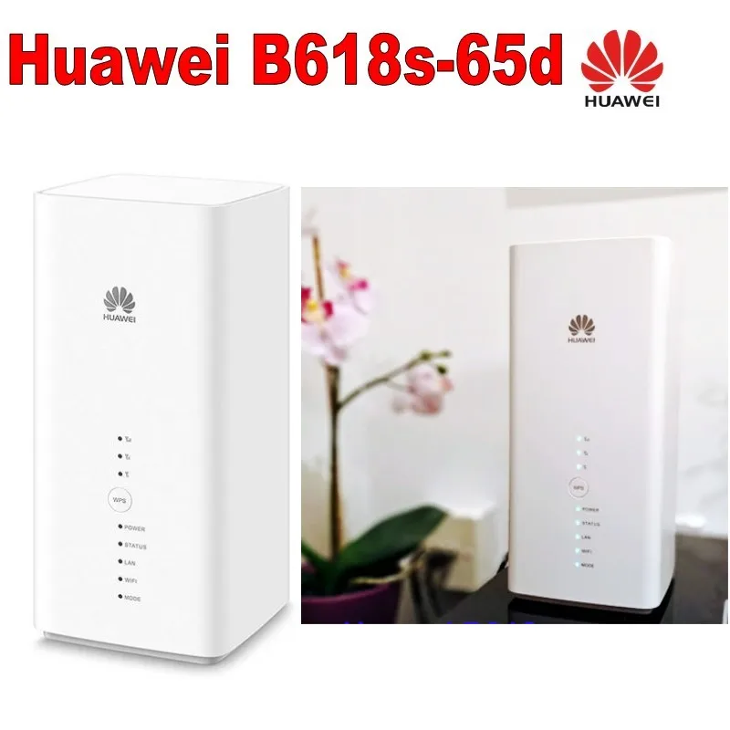  SET of Huawei B618s-65d LTE Cat11 Wireless Gateway +4g antenna