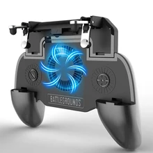 Newes Mobile Phone Cooling Pad Gaming Cooler Radiator Mute Fan Heatsink With Phone Stand Holder Portable Rechargeable Power Bank