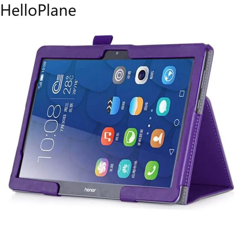 Кожаный чехол для планшета Huawei MediaPad T3 10 (9 6 дюйма) с вращающимся на 360 градусов