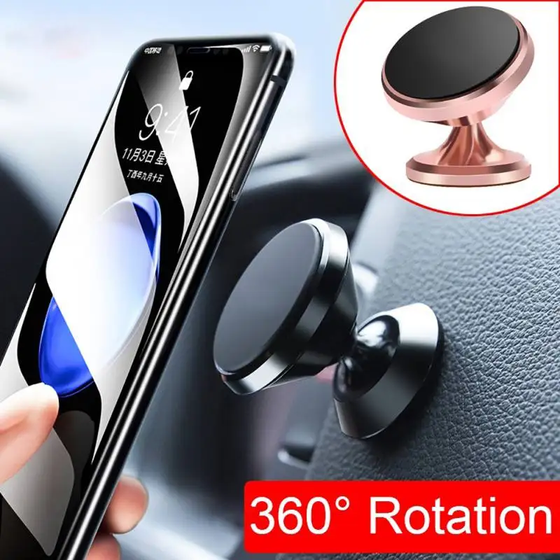 

Magnetic Car Phone Holder 360 Rotation Air Vent GPS Mount Stand Phone Holder Car Holder