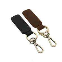 BYCOBECY мужской держатель для ключей из натуральной кожи в винтажном стиле с покрытием из воловьей кожи Бронзовый крючок держатель для ключей ручной работы Простой автомобильный держатель для ключей