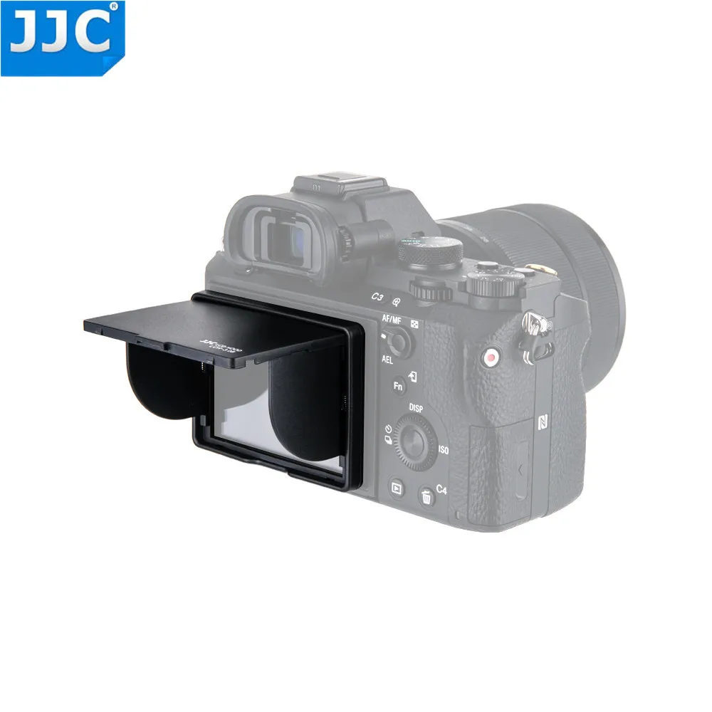 JJC Универсальный 3,0 дюймовый ЖК-экран защитный чехол для sony/Canon/Fujifilm DSLR камеры черный всплывающий чехол