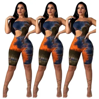 

2019 Womens Jumpsuits Off Shoulder Bodycon Rompers Club Strapless Off Shoulder Overalls Streetwear Club Party Sexy Jumpsuit