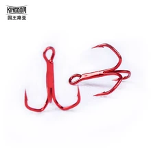 1 шт. супер тройные рыболовные крючки 4/6 Высокоуглеродистая сталь тройные Крючки рыболовные снасти