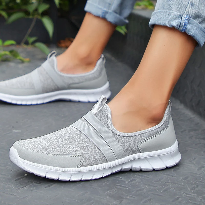 

Women Flats 2019 Summers Women Sneakers Shoes Women Breathable Mesh Shoes Ballet Flats Ladies Slip On Flats Loafers Shoes