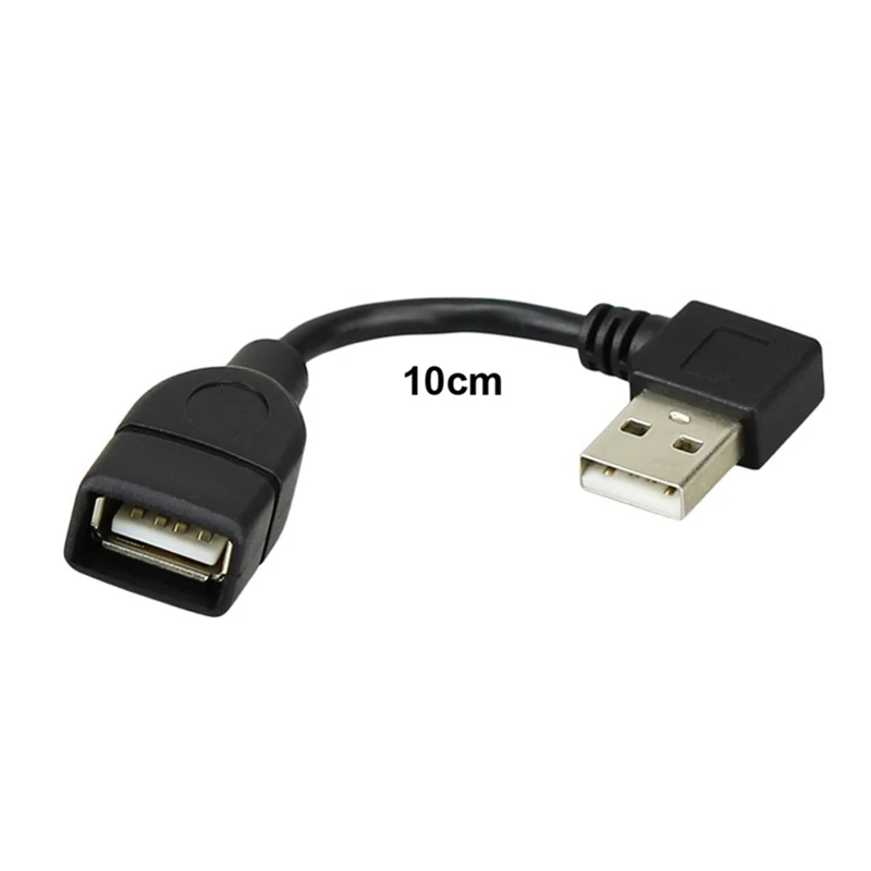 Sony and More Adaptermvp HTC Micro USB Extension Cable Huawei Data Transferring Cable Suitable for Samsung 2-Pack 90 Degree Micro-B Male to Female Extension Cable 