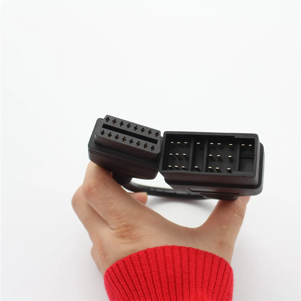 Для Toyota OBD Connect 22 Pin 22pin Male к OBD2 OBDII DLC 16 16pin Female|16 pin|cable diagnosticscar cable |