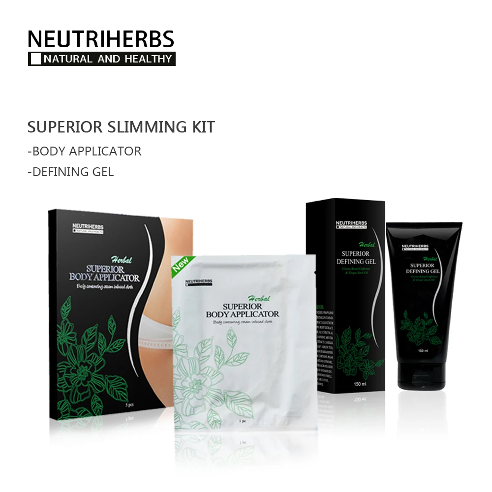 Neutriherbs 5pcs Body Slimming Wraps + 1pc 150ml Belly Slimming Creams