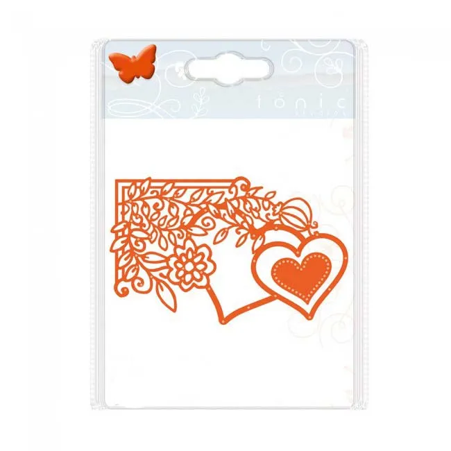 Flowered Edge Dual Hearts 136*84 мм металлические режущие штампы Скрапбукинг альбом вырезы для