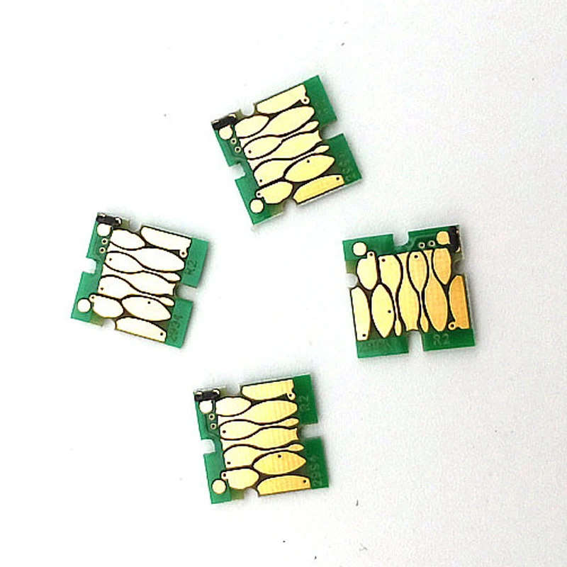 

vilaxh T9071 - T9074 T9081 - T9084 Cartridge Chip For Epson WorkForce Pro WF-6590 WF-6090 Prinrer One times Chip