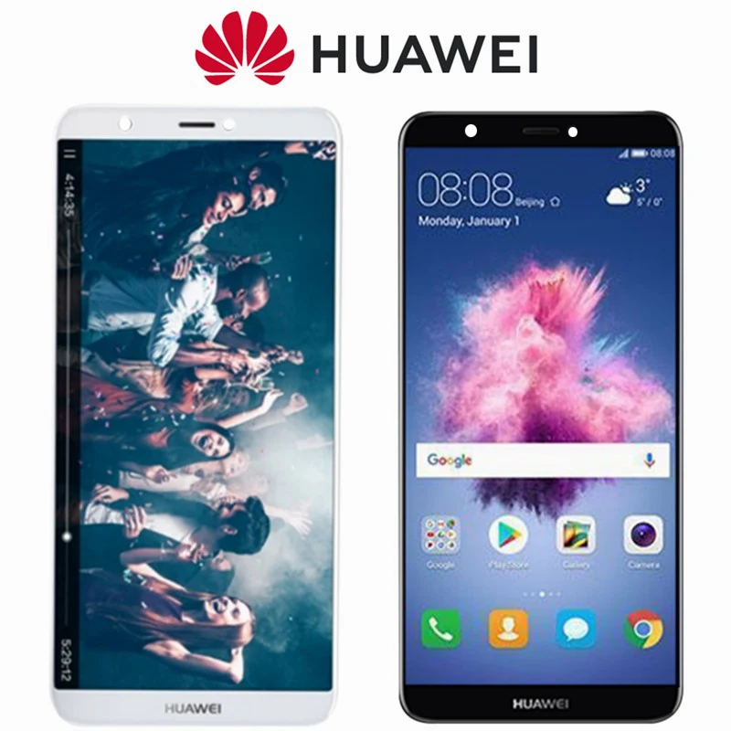 ORIGINAL 5.65'' for Huawei P Smart Touch Screen Digitizer Assembly LCD With Frame Enjoy 7S Replacement Parts | Мобильные