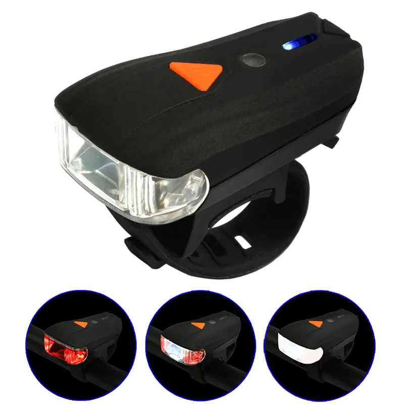 Top WEST BIKING Bicycle Bike Light Headlight Flashlight For Bicycle Lights Flashlight Bicycle Lighting Lantern Rechargeable Led USB 4