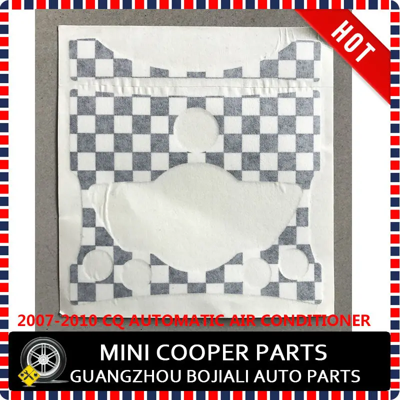 mini cooper R56 07 CQ console sticker