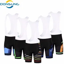 Donsung езда на велосипеде шорты Pro летние 3D гелевые шорты быстросохнущие велосипедные нагрудники Мужская одежда для велоспорта велосипед быстросохнущая одежда Bycicle