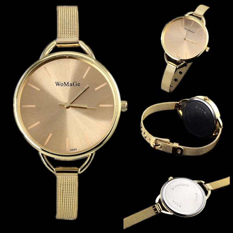 

hot sale luxury brand watch women fashion gold women watches ladies watch full steel women's watches clock saat relogio feminino