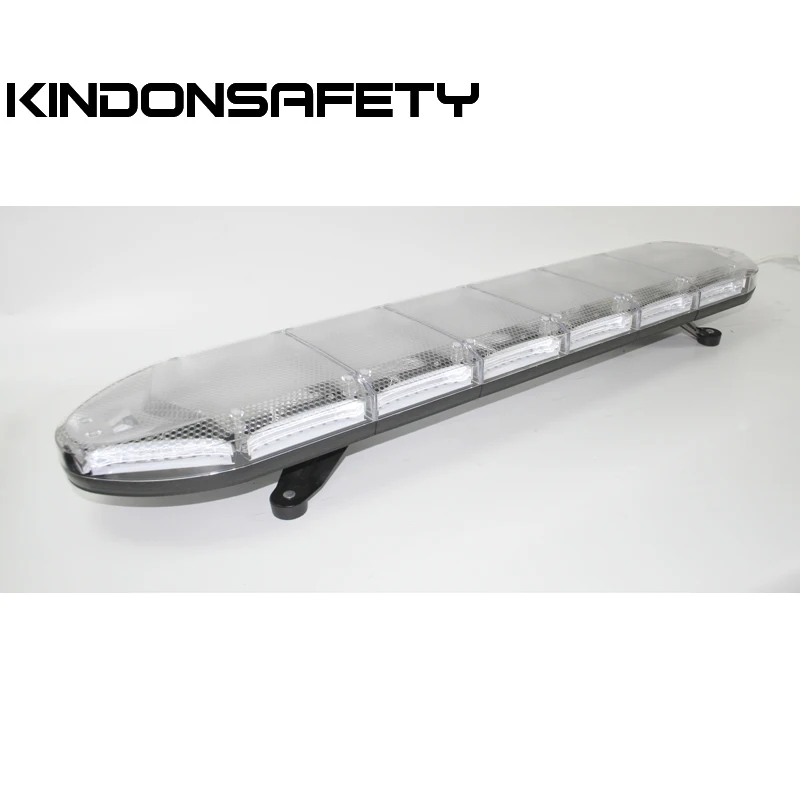 KINDONSAFETY ECE R65 утвержден светодиодный грузовик lightbar, автомобиль вспышки Предупреждение Бар, DC12V или 24 V, 1,64 m 68 дюймов, янтарный