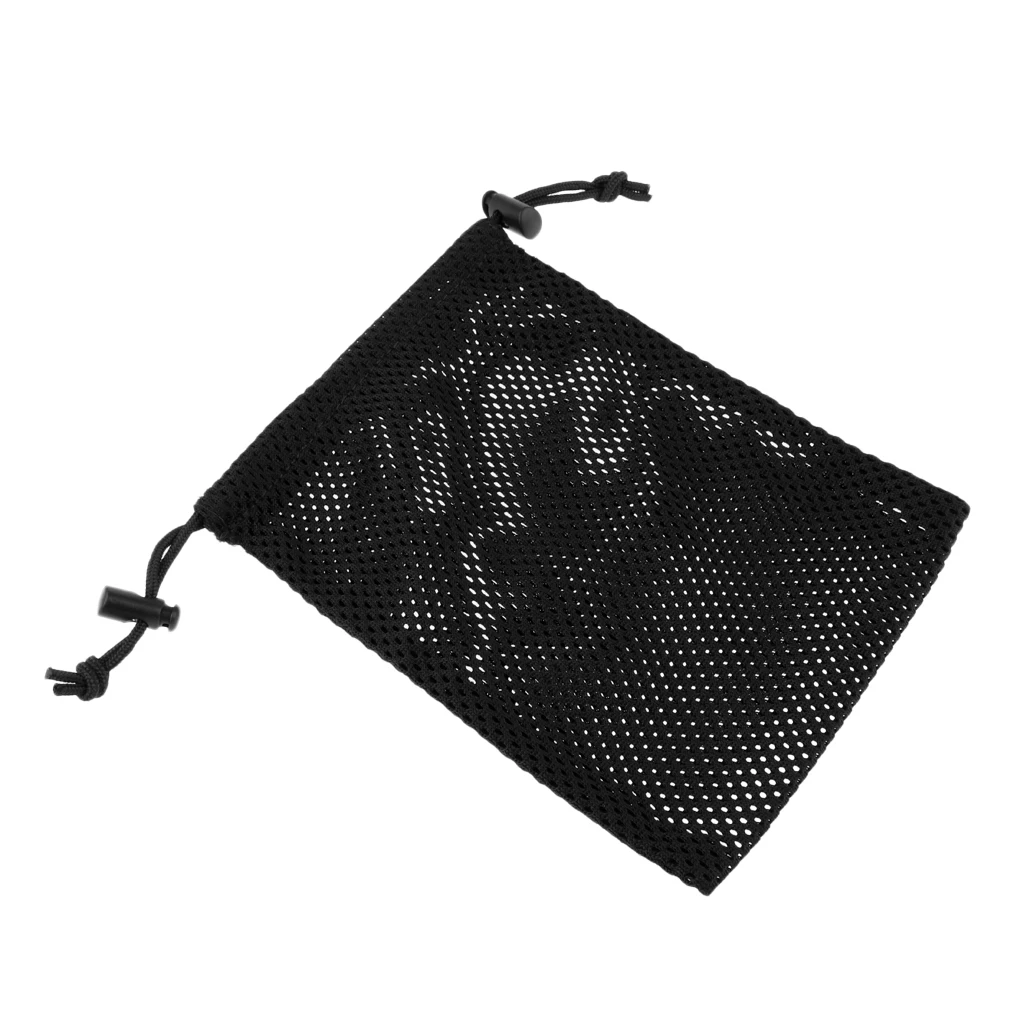 21 x 16 cm Scuba Diving Snorkeling Drawstring Mesh Bag SMB Surface Marker Buoy Safety Sausage Signal Tube Holder 