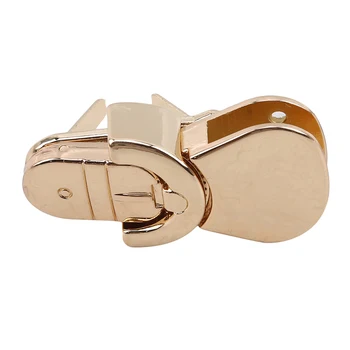 

Women Bags Parts 3pcs/lot Women Metal Clasp Locks For DIY Handbag Shoulder Bag Purse Hardware Accessories For Bags