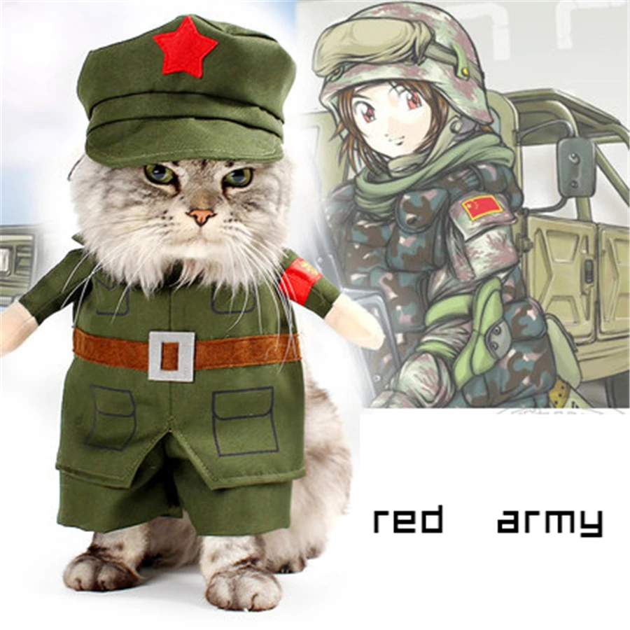 Cat Одежда домашних животных Костюм Собака комбинезон медсестры одежда Кот Лев