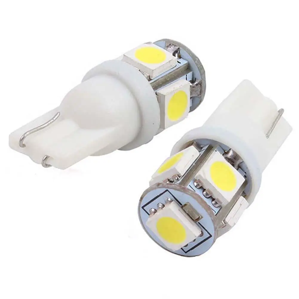 2 шт. 194 168 2825 5 5050 SMD светодиодный Белый супер яркий автомобильный светильник s