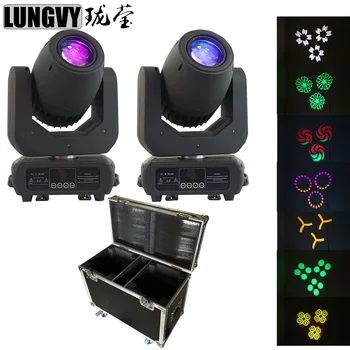 

Free Shipping 2pcs/Lot Flightcase Packing 150W China Gobo Spot Moving Head Light DMX DJ Disco Party Wedding Stage Effect