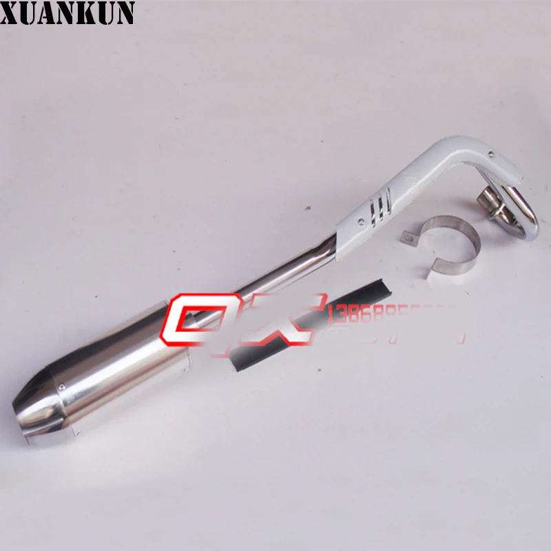 Xuankun 110/125 внедорожник аксессуары глушитель выхлопной трубы