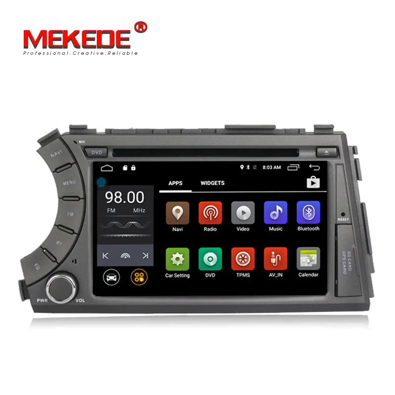Androdi7 1Free shipping 2Din font b car b font Multinedia player for ssangyong kyron Acton support
