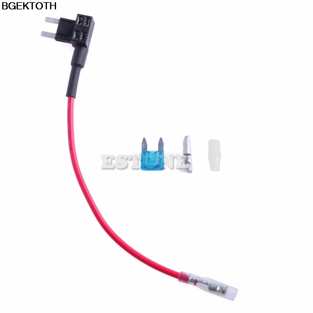 

1set Car Micro Blade Mini ATM Fuse Adapter tap DUal Circuit Adapter Holder New