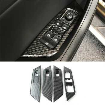 

For 2017 2018 Skoda Kodiaq Lhd Abs water transfer printing Interior Door Window Switch Panel Cover Trim Bezel Molding Garnish